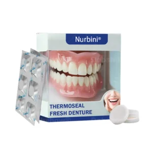 Nurbini® ThermoSeal Fresh Denture - ✅ Clinically proven to completely solve denture slippage and discomfort!
