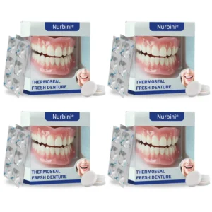 Nurbini® ThermoSeal Fresh Denture - ✅ Clinically proven to completely solve denture slippage and discomfort!