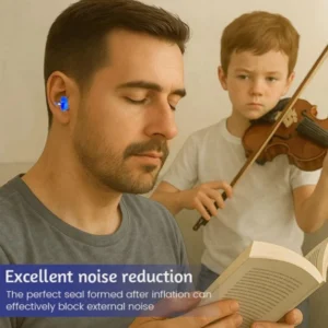 🏆Official Store| Nurbini® Pax-Seal™ Earplugs for Work Noisy Place, Waterproof Inflatable Earplugs